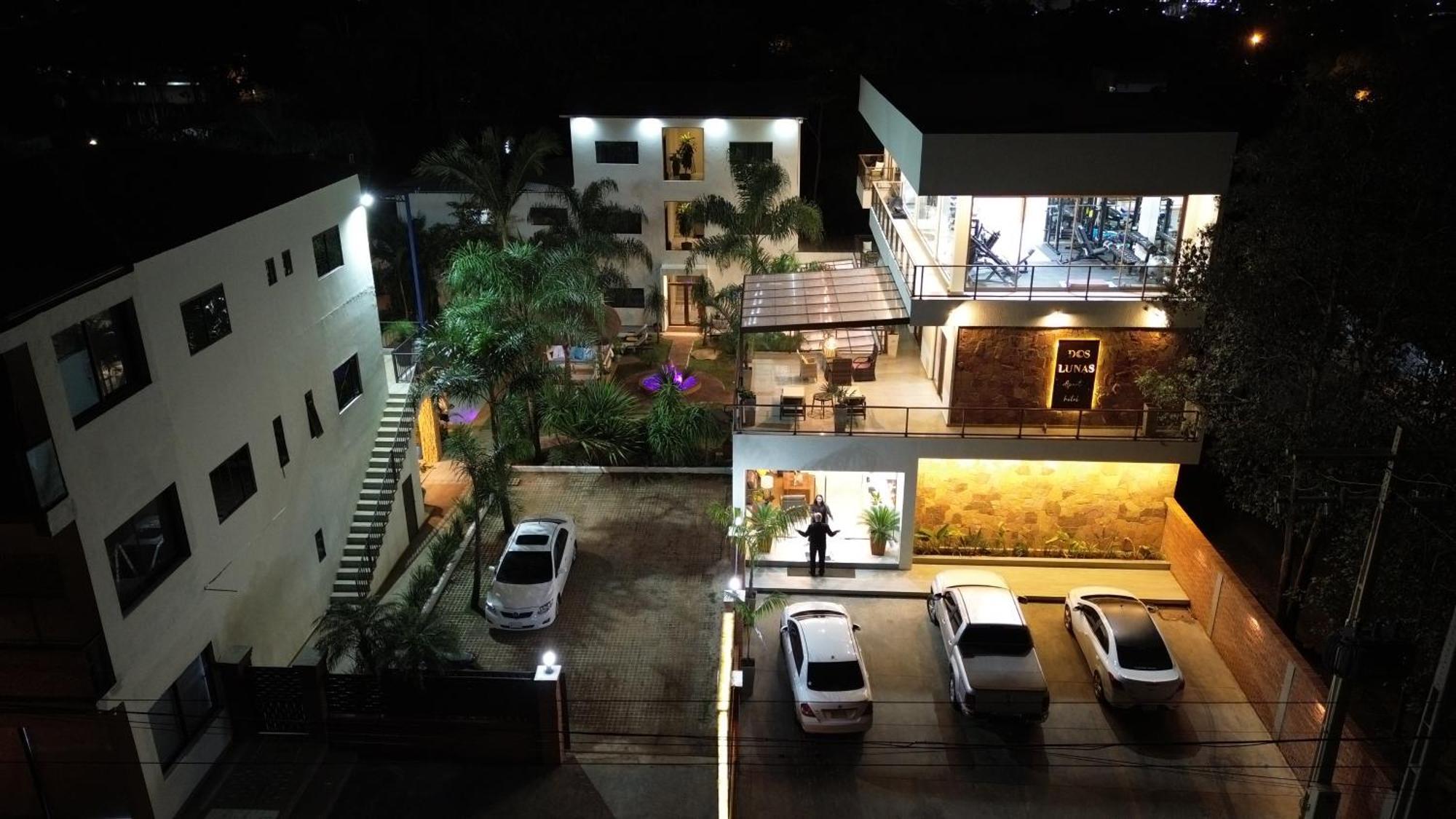 Dos Lunas Aparthotel Dr Juan Eulogio Estigarribia エクステリア 写真